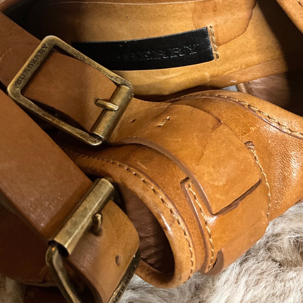 *Authentic Burberry Aviator Heels* - image 5